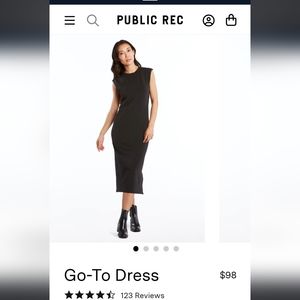 Public Rec Go-To Dress small